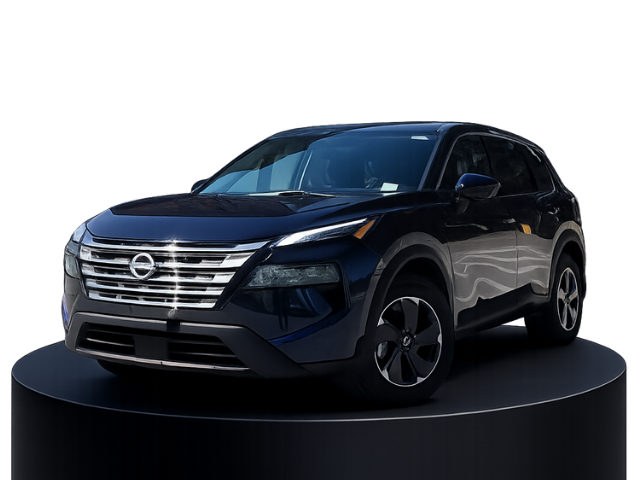 Dark blue Nissan Rogue