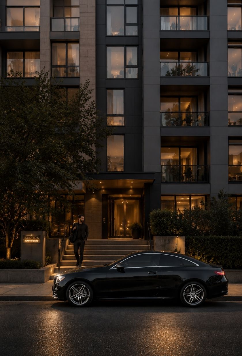 Z1 Cars rep delivering a clean SUV in Jersey City