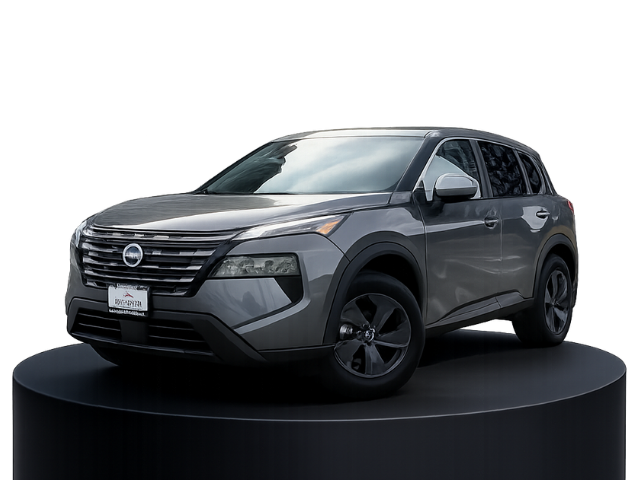 Grey Nissan Rogue